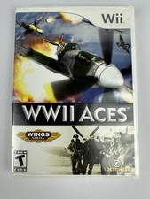 WWII Aces (Nintendo Wii, 2008) w/ Manual