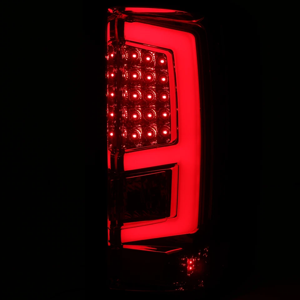 Pair Smoked LED Tail Lights Lamps For GMC Sierra 1500 2500HD 3500HD 2014-2018 - Image 4 of 4