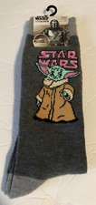 Star Wars The Mandalorian The Child Socks Fits Size 6.5-12 BABY YODA 1 Pair