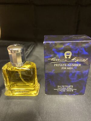 Etienne Aigner PRIVATE NUMBER for Men Eau de Toilette Spray 1.7 fl oz NIB