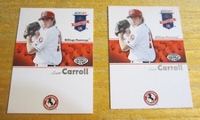 Scott Carroll Lot of 2 2008 TRISTAR PROjections #277 Trading Cards MiLB Mustangs