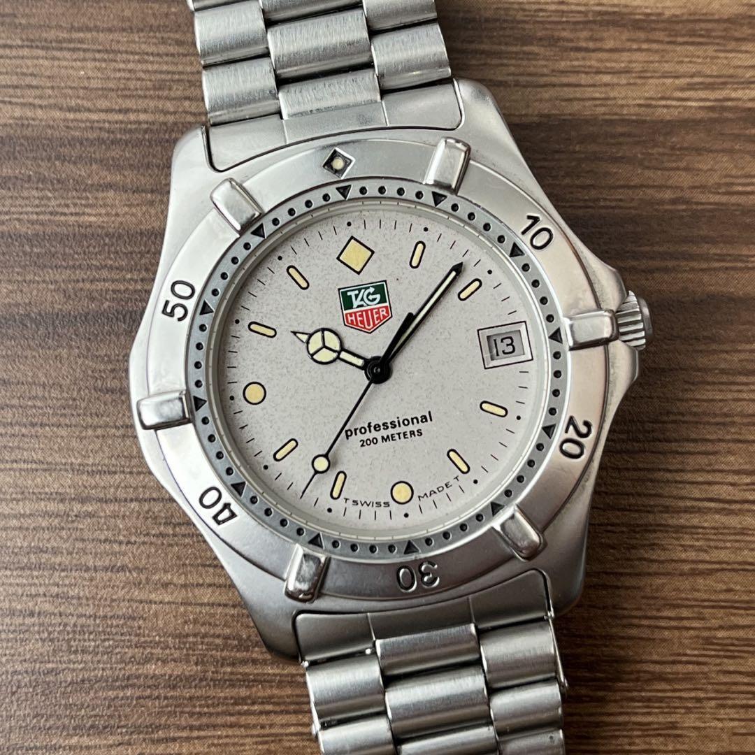 TAG Heuer Professional 2000 200m 962.206R Quartz Silver Dial TAG Heuer Professional 2000 200m 962.206R Quartz Silver Dial