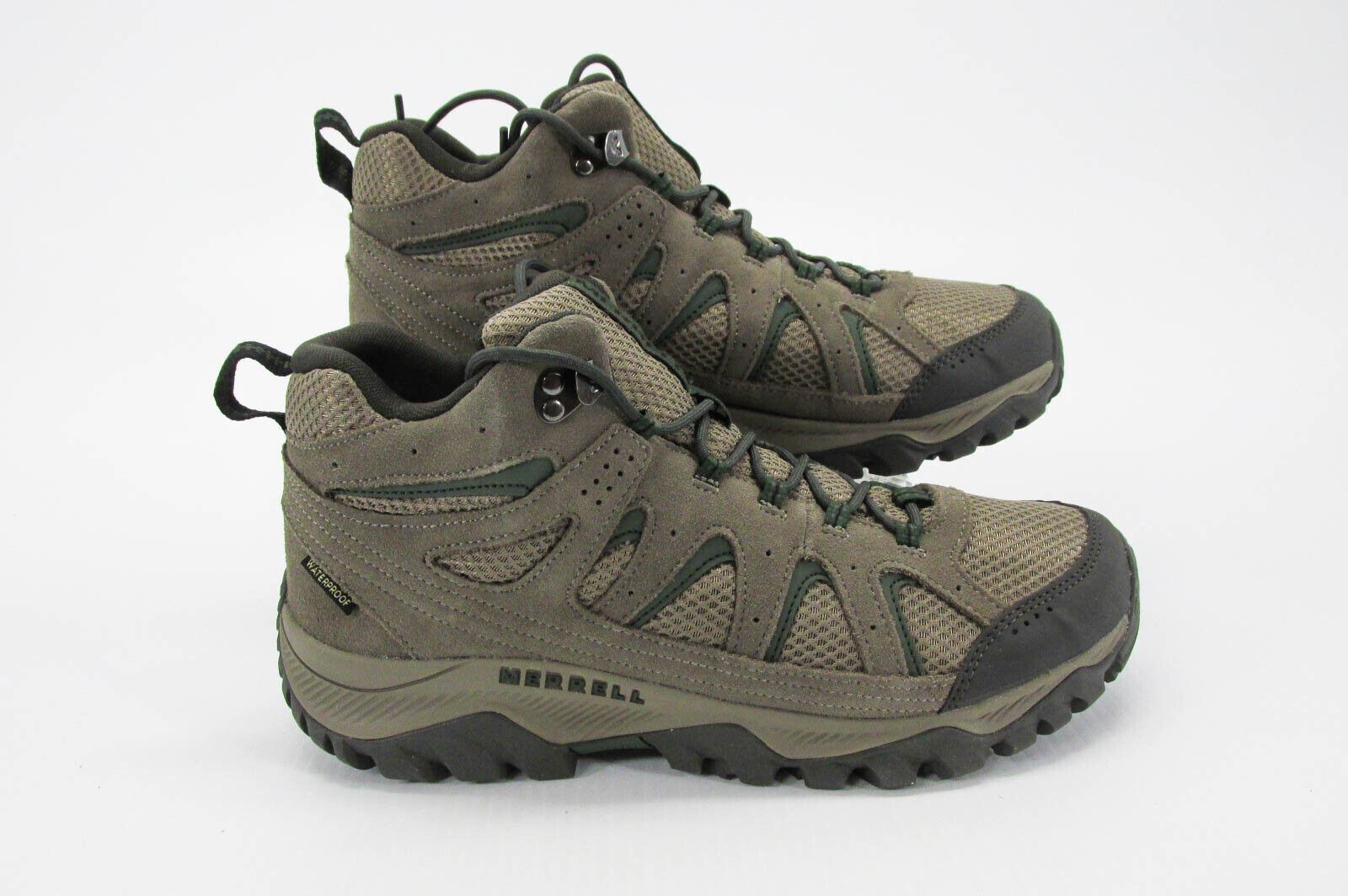 Merrell Mens Oakcreek Mid Waterproof Boots Hiking Trail Shoes NWOB vq