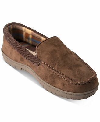 Weatherproof Vintage Men's Brown Indoor & Outdoor Slippers Size: M (8/9) brown