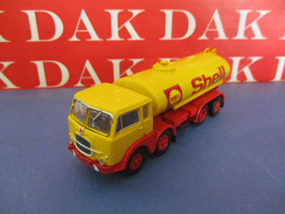 1/87 Modellino Camion Truck Fiat 690 Millepiedi Cisterna Shell by Brekina - Immagine 3 di 4