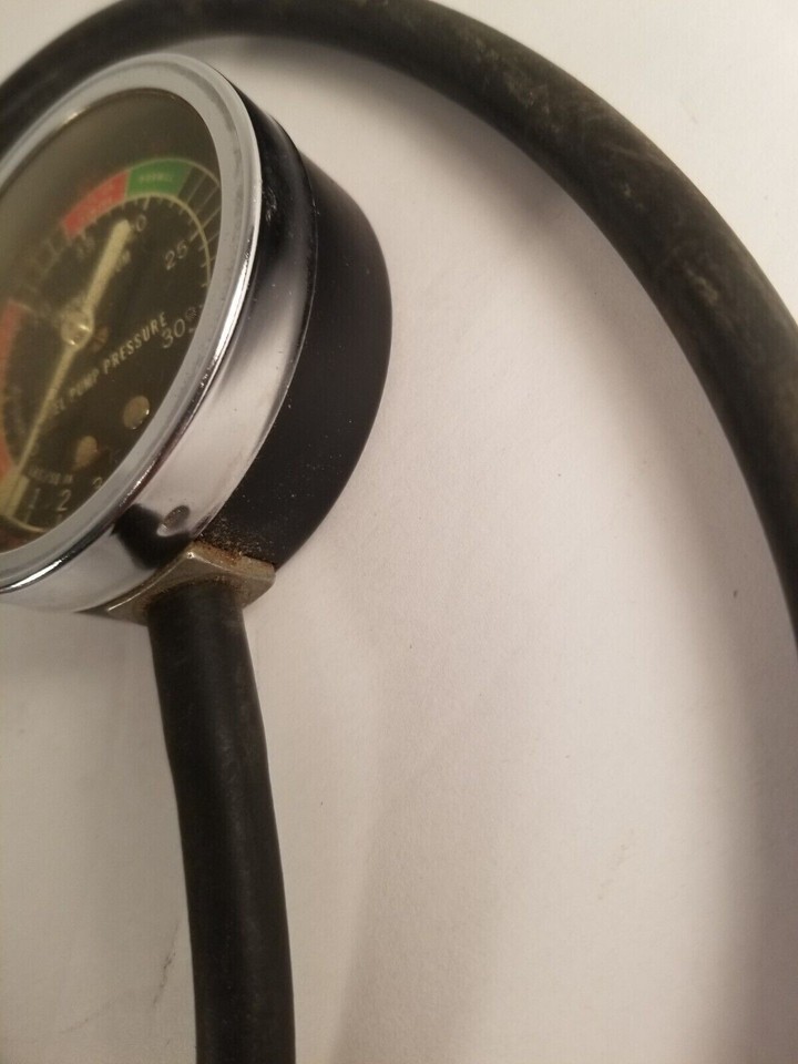 Vintage Engine Vacuum Fuel Pump Guage Used Great Condition SEARS?? eBay