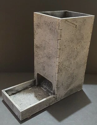 Basic MDF Dice Tower, Laser Cut 3mm MDF, D&D, Warhammer, Gaslands, Board Games,