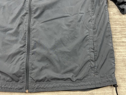 Champion Jacket Mens 2XL XXL Gray Full Zip Mesh Lined Long Sleeve Polyester - Picture 5 of 14