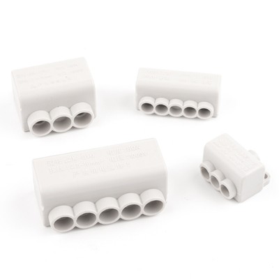2Stück 1 in Mehrfacher Out  Quick Wire Connector ZK-306/506/316/516 Verdrahtung