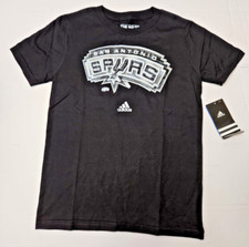 San Antonio Spurs NBA adidas Black Youth Shirt XL