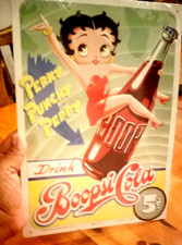 Betty Boop Metal Sign,Wall Art, Vintage Metal Sign