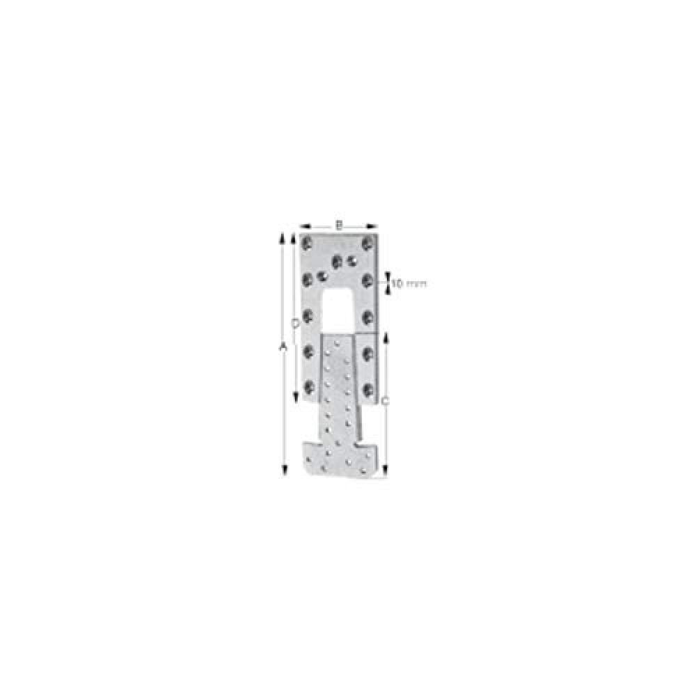 (TG. ETB90-B) Unbekannt SIMPSON - Connettore per legno di cervo ETB 90-B, in all