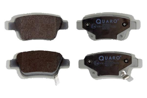 Quaro QP2562 Bremsbelagsatz, Scheibenbremse Hinterachse FÜR Toyota-image