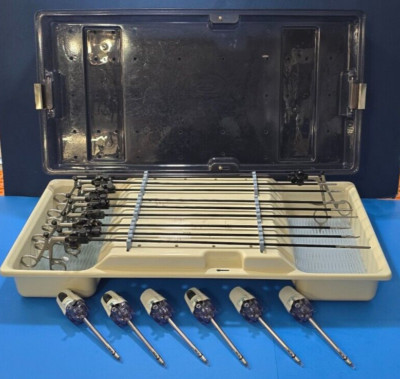 Stryker Laparoscopic Set 5mmx45cm Bariatric Instruments Set of 9 ,Karl ...