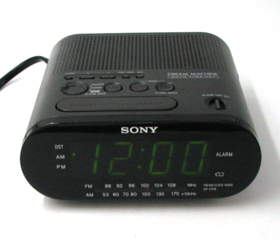 Sony Dream Machine ICF-C218 AM/FM Alarm Clock Radio Black | eBay