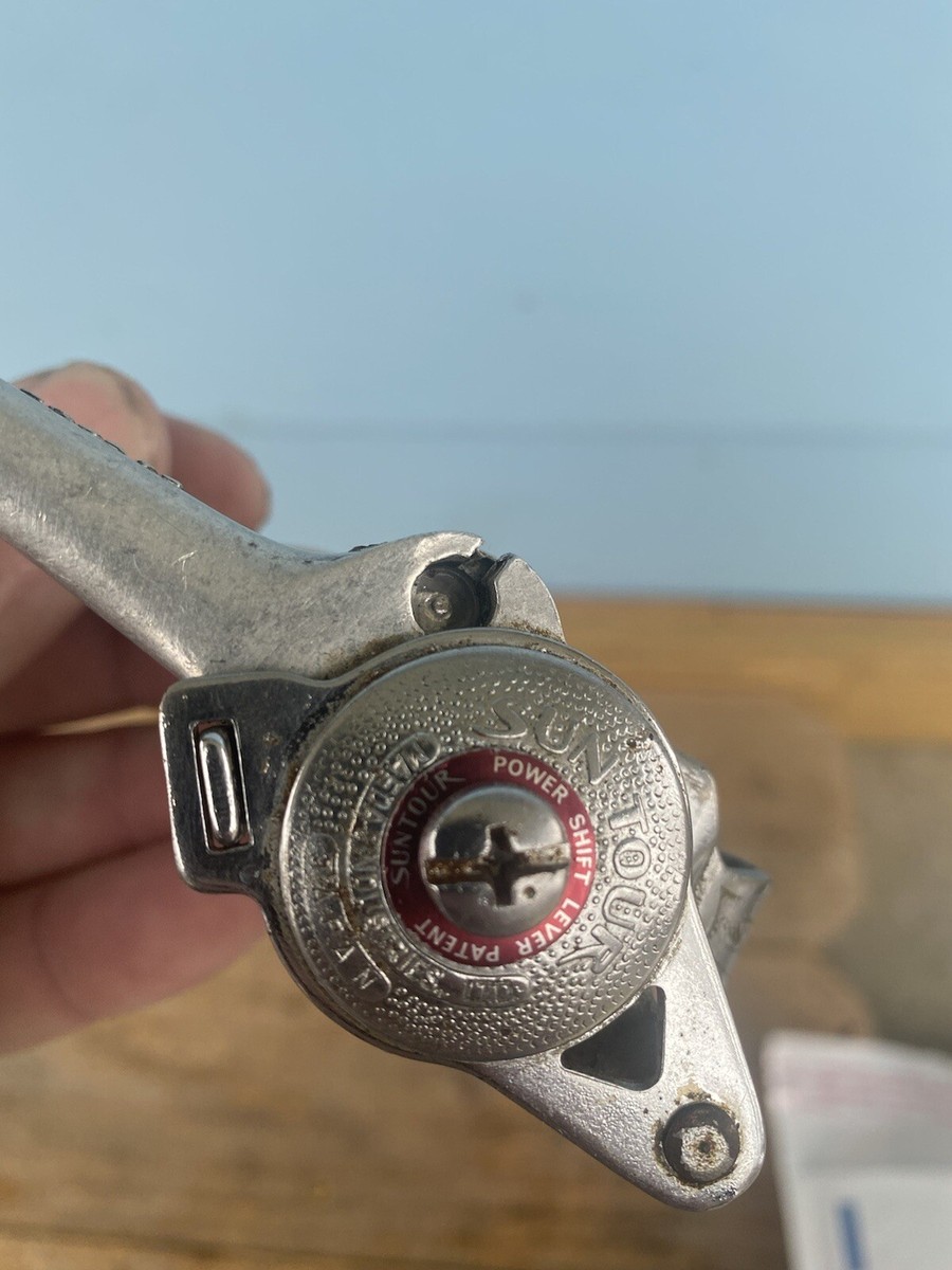 NEUF ANCIEN STOCK - Leviers De Vitesses Suntour Power Shifter 6 Vitesses Pour Guidon - Vintage