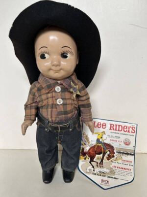 Figure Lee Riders Buddy Cowboy Style 101 Denim Pants with Flasher