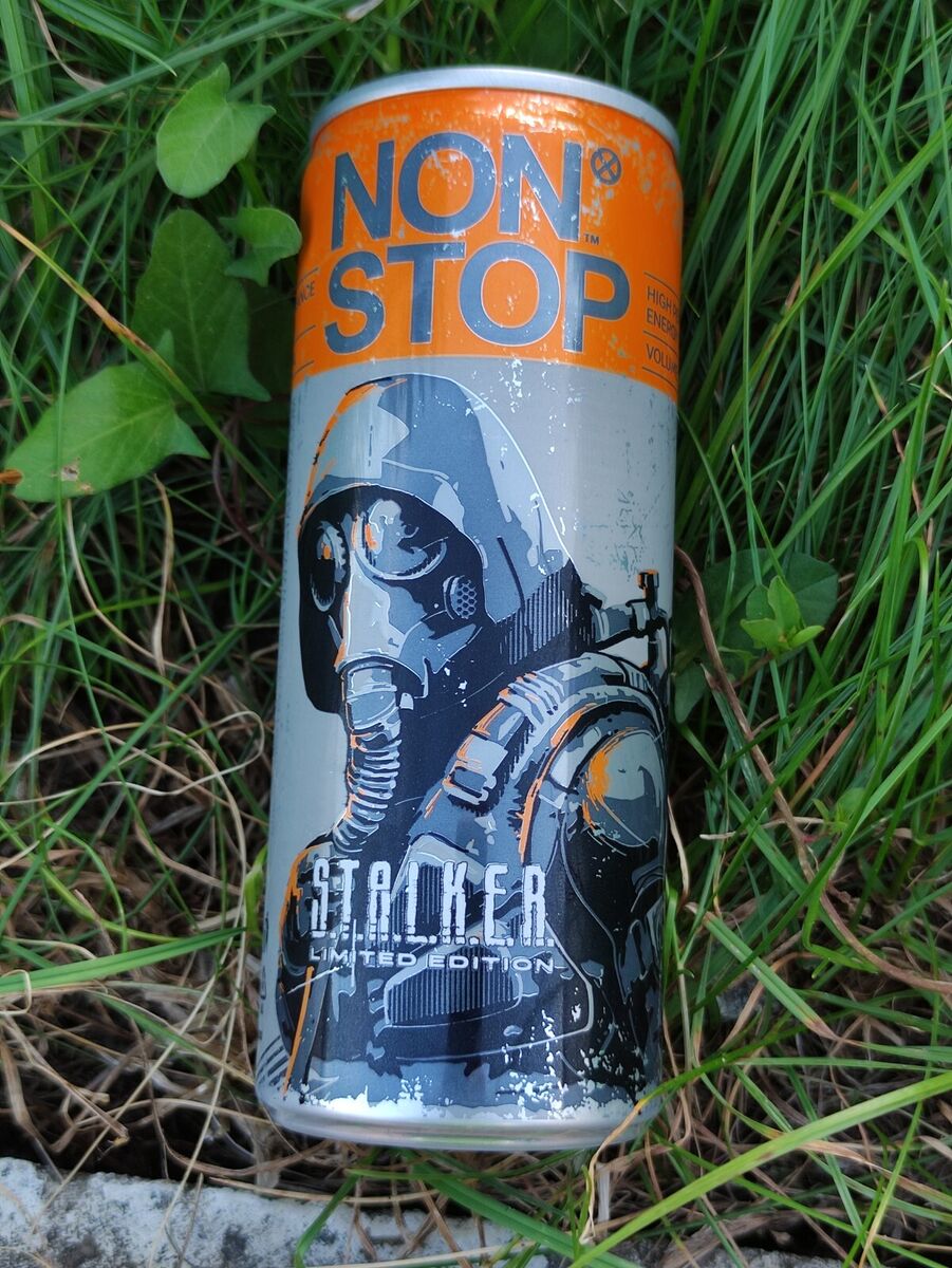 NON STOP S.T.A.L.K.E.R. energy drink dedicated to the