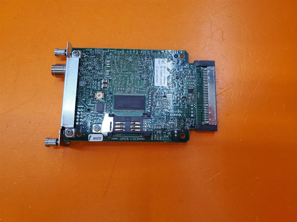 ⭐️⭐️⭐️⭐️⭐️ Cisco HWIC-3G-GSM V01 Network Card - Image 3 of 4