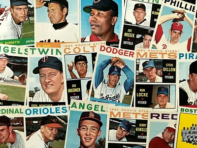1964 Topps (STARS/COMMONS, EX/EXMT, #6 - #583) NEW LISTING 124