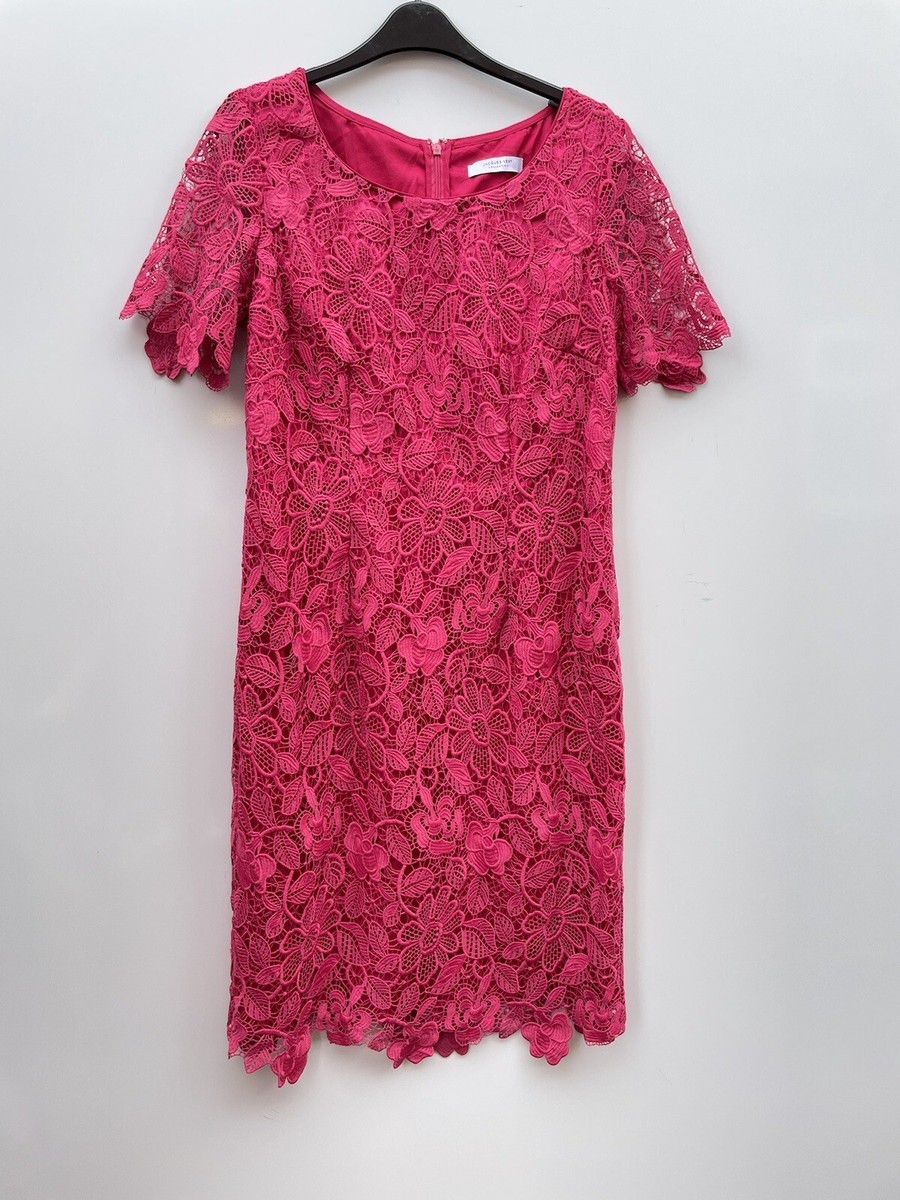 jacques vert pink lace dress Pink Dress Shift Dress And Jacket JACQUES VERT JACQUES VERT "COLLECTION  "IVORY CREPE SHIFT DRESS