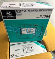 NEW KYORITSU KEW3125A Digital High Voltage Insulation Tester DHL Fast delivery