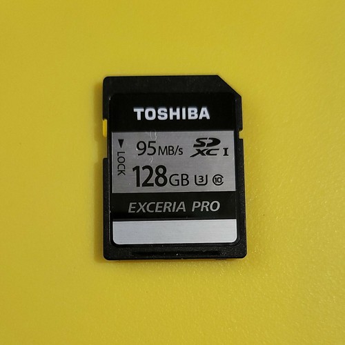 Toshiba Exceria Pro professional grade 128gb sd card - Picture 1 of 2