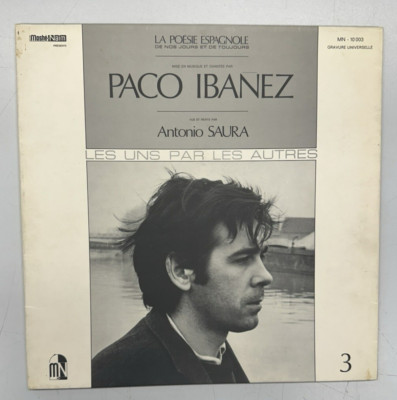 LP - Paco Ibañez   La Poésie Espagnole De Nos Jours Et De Toujours - 3