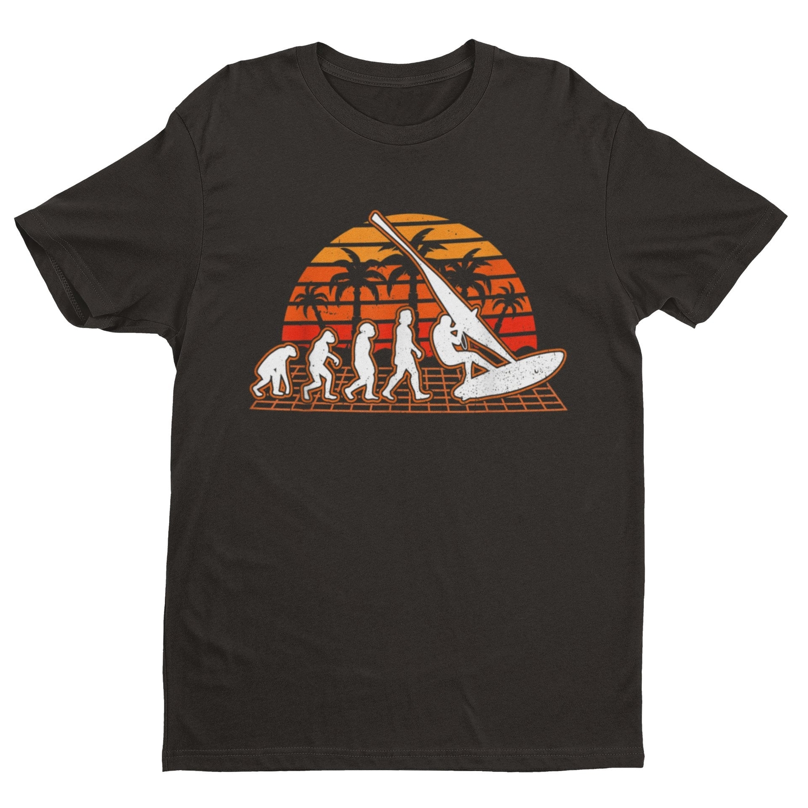 Camiseta The Evolution of WINDSURFING Widsurf Idea de Regalo Surf Surfista