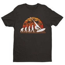 The Evolution of WINDSURFING T Shirt Widsurfing Gift Idea Surfing Surfer