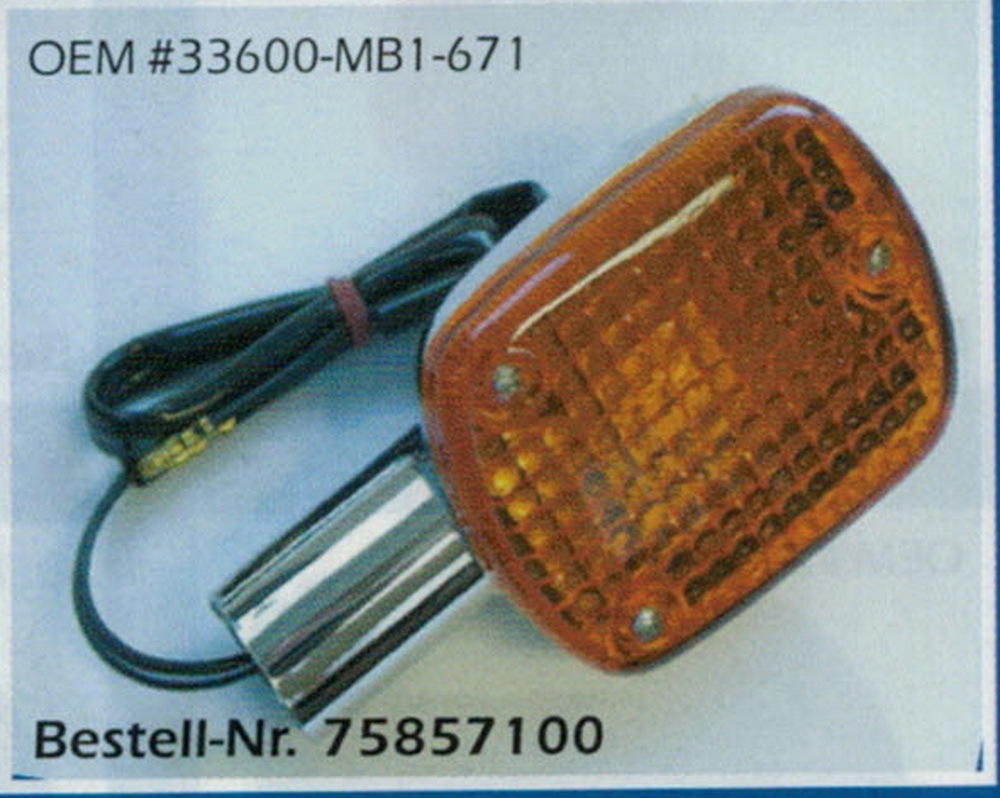 Clignotant moto HONDA VT 750 700 C US RC14 signalisation 75857100