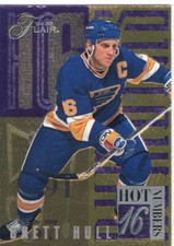 Brett Hull 1994-95 Flair Hot Numbers St. Louis Blues #4