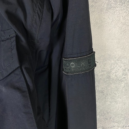 Men’s WoolRich Jacket Windbreaker Blue Nylon Size M - Picture 6 of 11