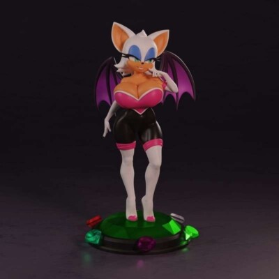 Rouge The Bat Garage Kit Normal or FUTA-ba | eBay