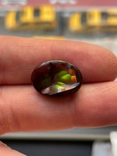 11.80 cts Genuine Natural Mexican Fire Agate Cabochon 19 x 13 mm. C549