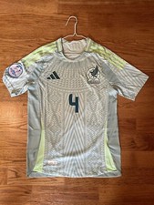 Mexico Copa America 2024 Player Version Away Jersey #4 E. Álvarez: Size M *NWT*