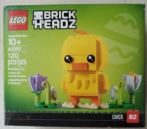 lego easter chick brickheadz