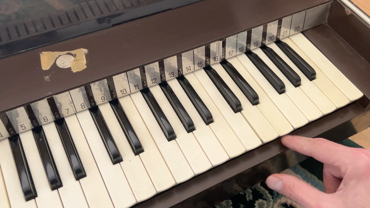 Magnus Electric Chord Organ Model 668P With Lid Vintage | eBay