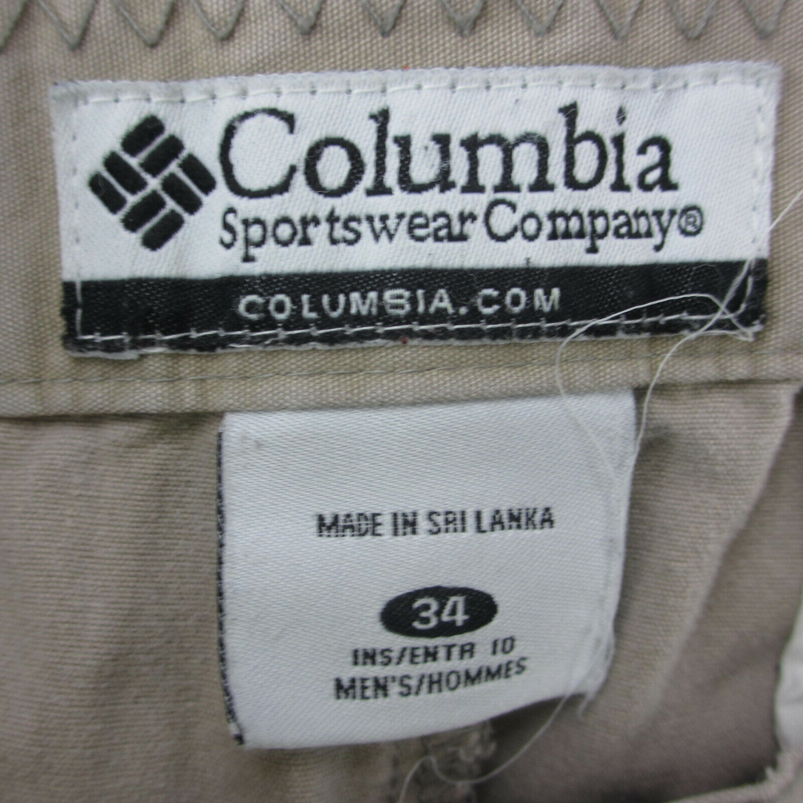 Columbia Cargo Shorts Men's 34 Tan Cargo Shorts - image 7