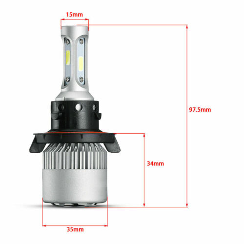 For 2010-2013 Ford Transit Connect 6x LED Headlights + Fog Lights Bulbs Combo S2 - Picture 4 of 12