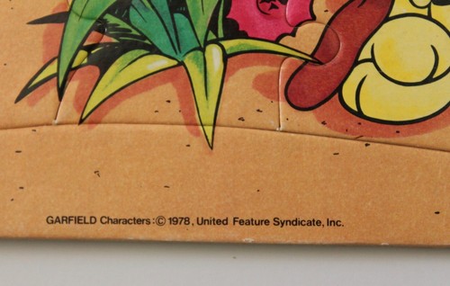Vintage Garfield Puzzle - 30 Piece Tray Puzzle - (C) 1978 - GVC - Picture 2 of 6