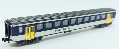 Spur N Arnold 3255 STB Sensetalbahn Schweiz Großraumwagen 2.Kl neuwertig OVP rar | Zustand: Gebraucht