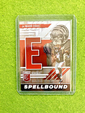 Tarjeta Ja'Marr Chase SPELLBOUND E SILVER #/349 BENGALS SP 2023 Elite HAZ UNA OFERTA
