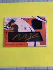 2020 PANINI IMMACULATE MAURICIO DUBON BLUE CLUTCH ROOKIE 1/25 AUTOGRAPH RELIC