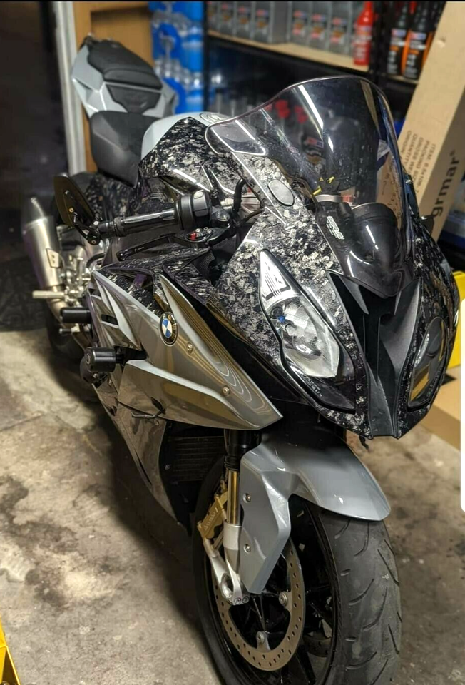 2015-2016-2017-2018 BMW S1000RR FORGED CARBON FIBER FRONT NOSE ...