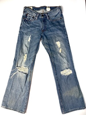 VTG 90s Abercrombie & Fitch Kilburn Low Rise Distressed Boot VTG 90s Abercrombie & Fitch Kilburn Low Rise Distressed Boot