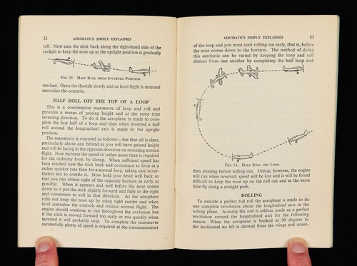 Aerobatics Simply Explained Wing Commander R. Cravell. Pitman's 1940s - Picture 10 of 10