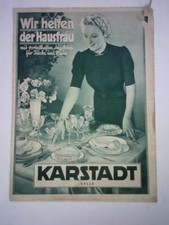 Prospekt: Wir helfen der Hausfrau mit vorteilhaften Angeboten für Küche und Haus