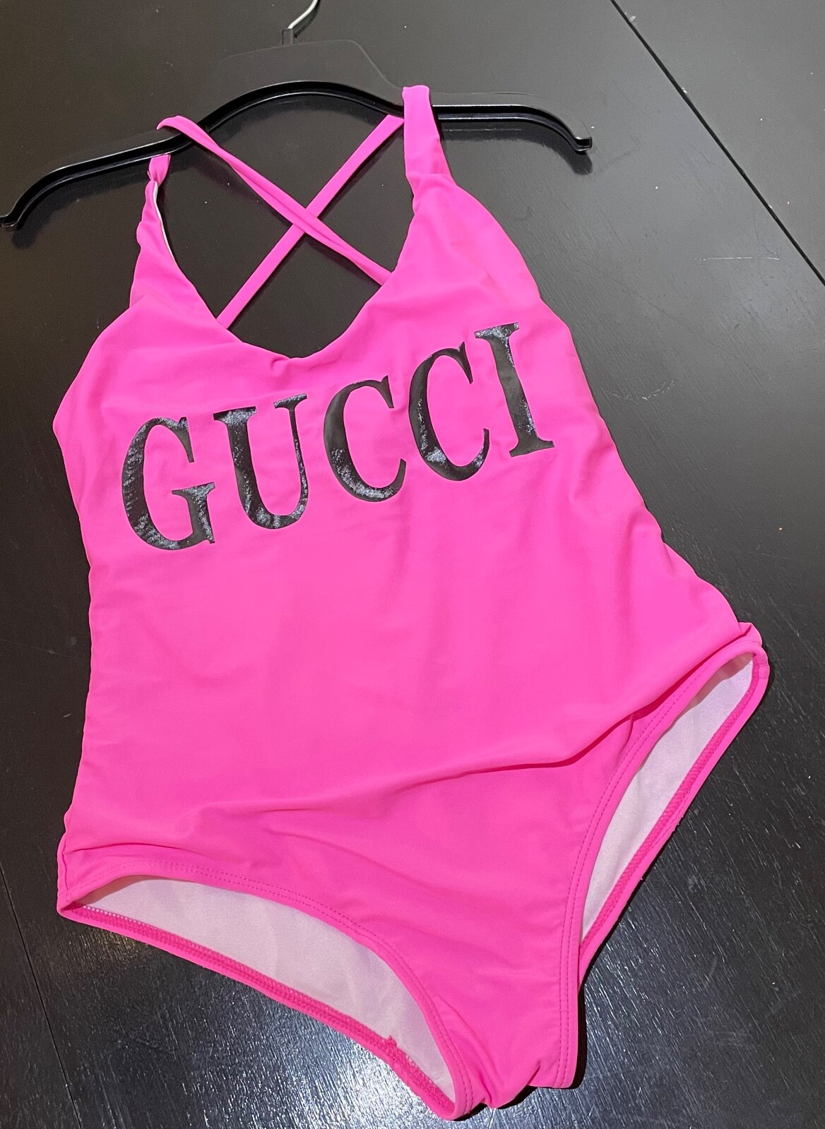 Barbie Pink Gucci bodysuit/swimsuit in Great Condition Gem