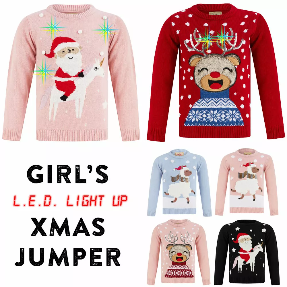 Christmas jumper top for girl